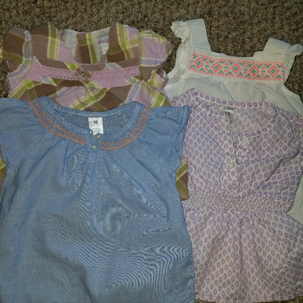 18m Carter's Summer Shirts